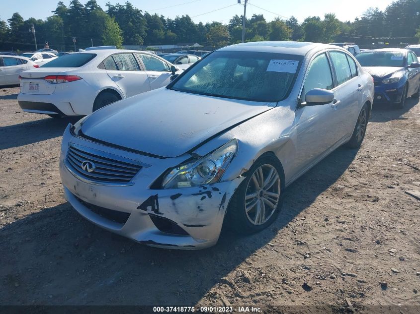 2013 INFINITI G37 SEDAN X - JN1CV6AR0DM761563