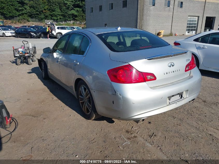 2013 INFINITI G37 SEDAN X - JN1CV6AR0DM761563