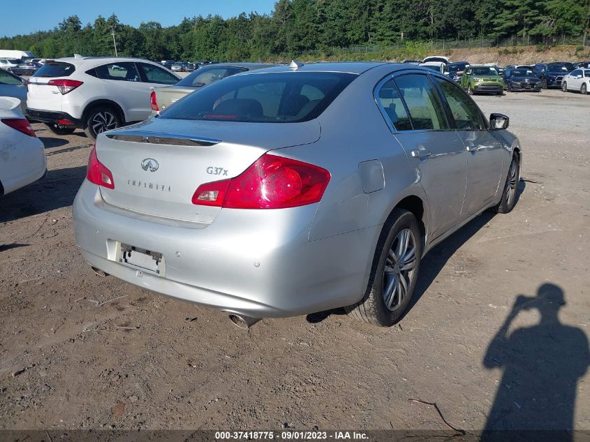 2013 INFINITI G37 SEDAN X - JN1CV6AR0DM761563