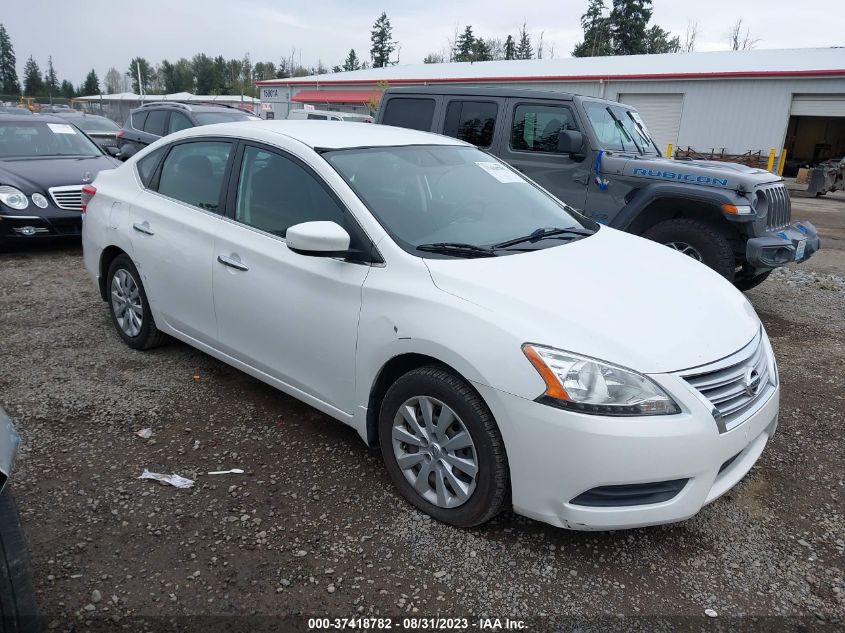 2013 NISSAN SENTRA SV - 3N1AB7AP4DL639481