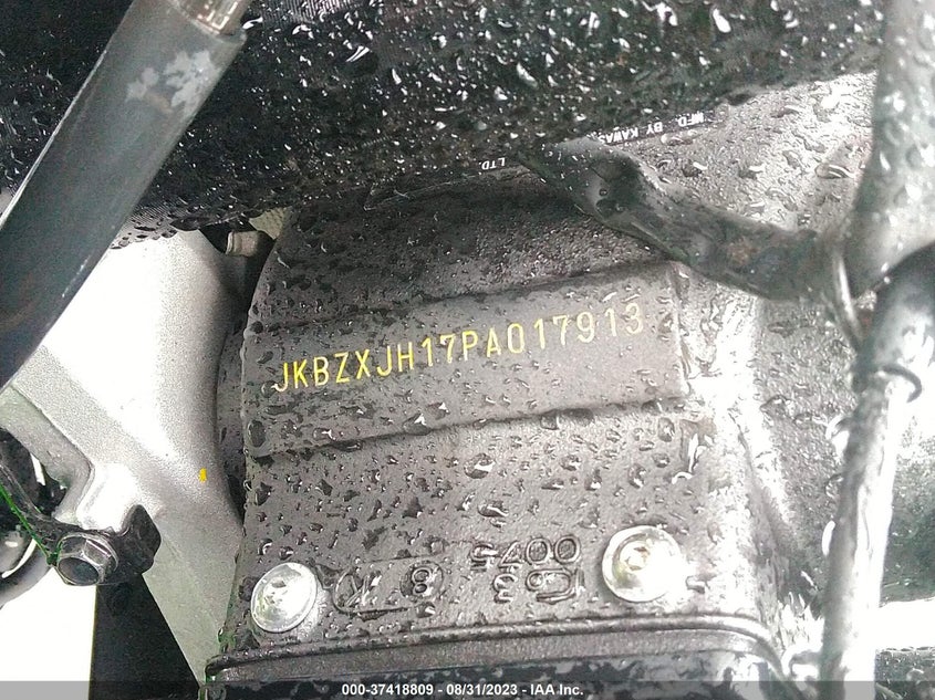 VIN JKBZXJH17PA017913 2023 KAWASAKI ZX636 K
