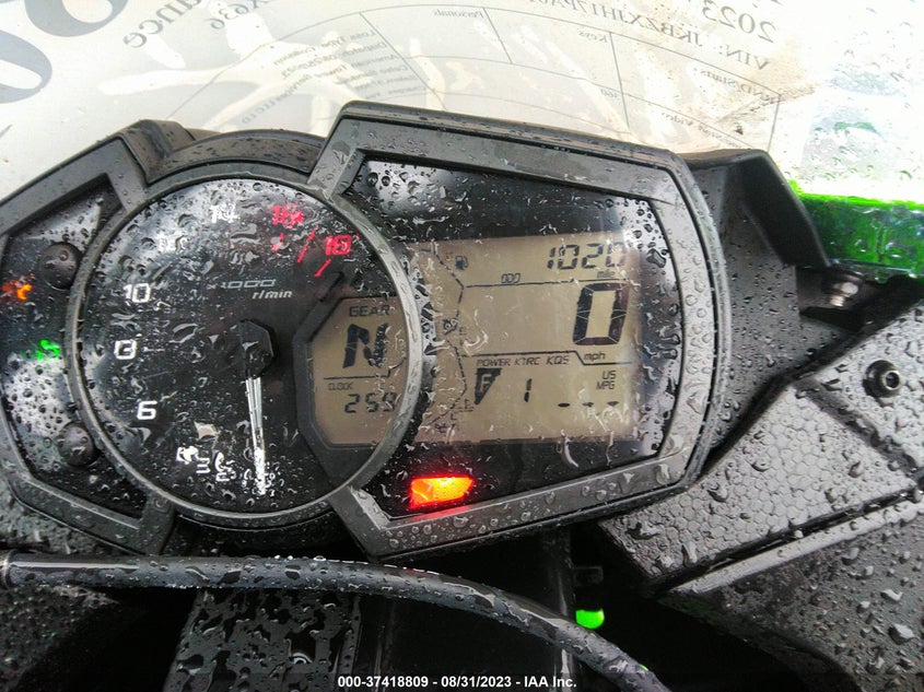 VIN JKBZXJH17PA017913 2023 KAWASAKI ZX636 K