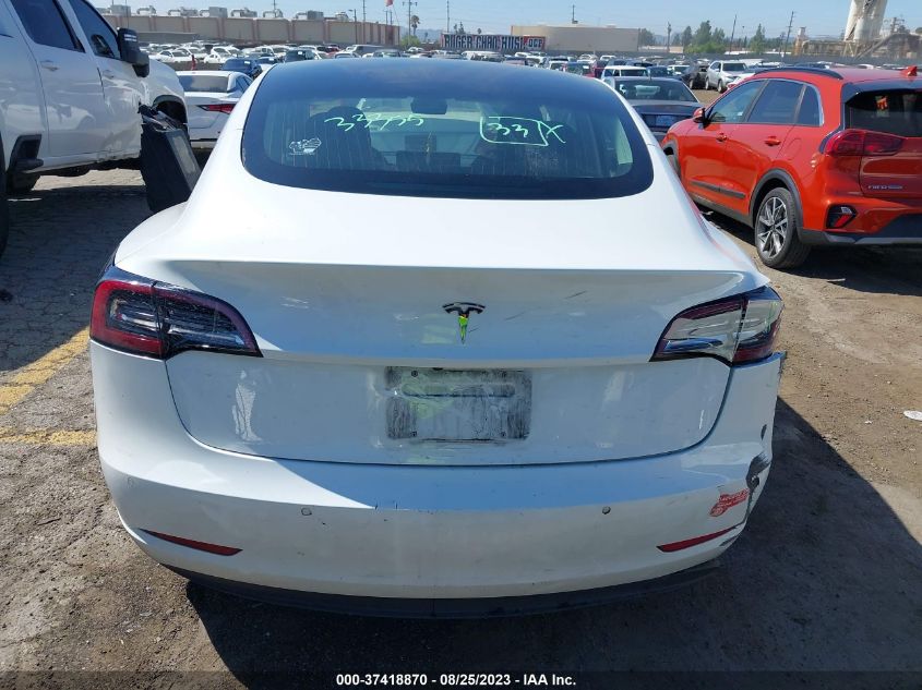 2018 TESLA MODEL 3 RANGE BATTERY - 5YJ3E1EA9JF043695