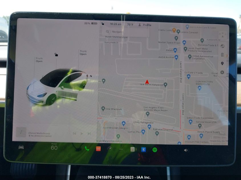 2018 TESLA MODEL 3 RANGE BATTERY - 5YJ3E1EA9JF043695