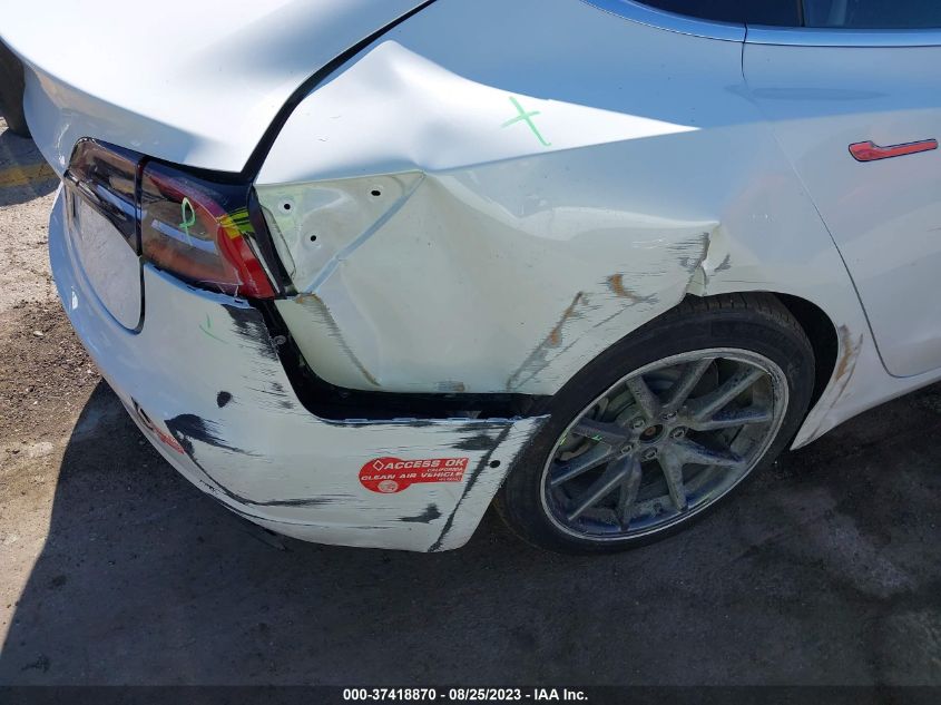 2018 TESLA MODEL 3 RANGE BATTERY - 5YJ3E1EA9JF043695