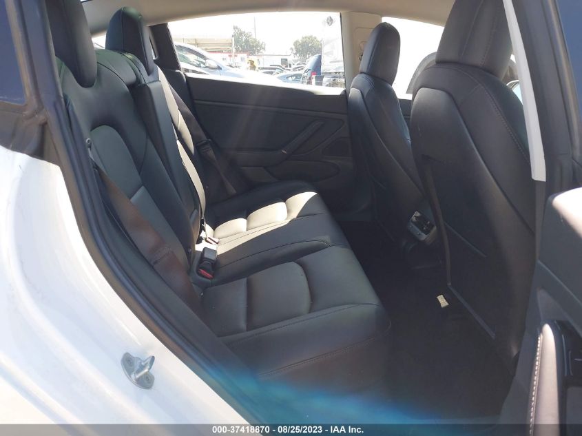 2018 TESLA MODEL 3 RANGE BATTERY - 5YJ3E1EA9JF043695