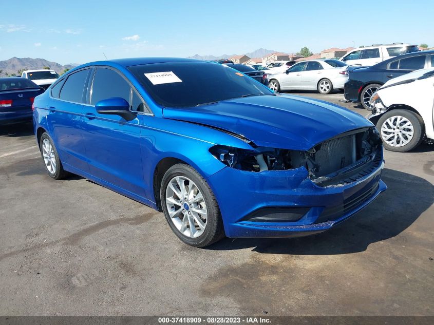 2017 FORD FUSION SE - 3FA6P0HD4HR252977