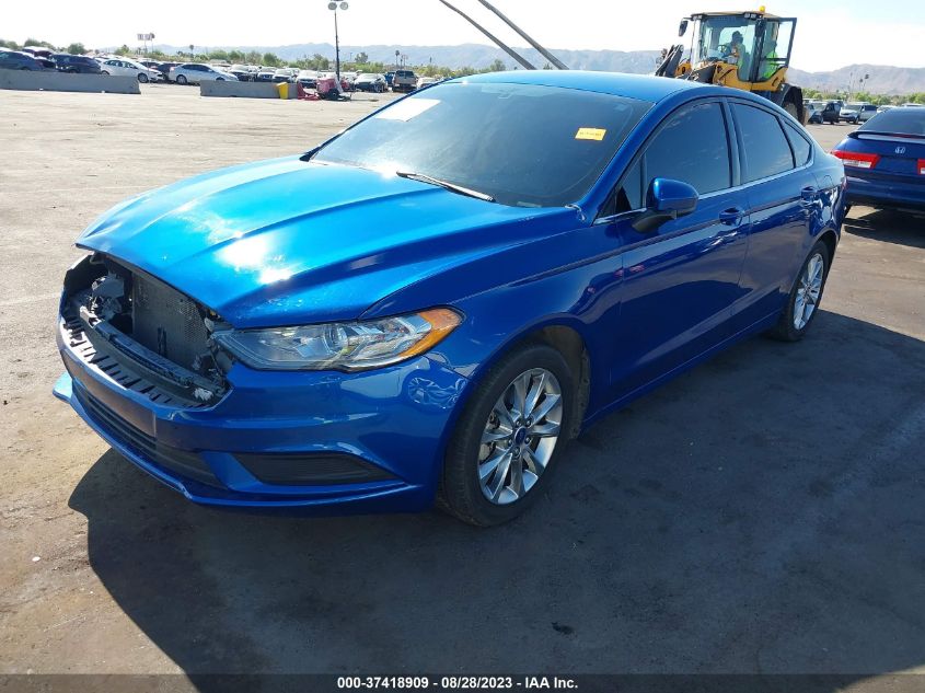 2017 FORD FUSION SE - 3FA6P0HD4HR252977