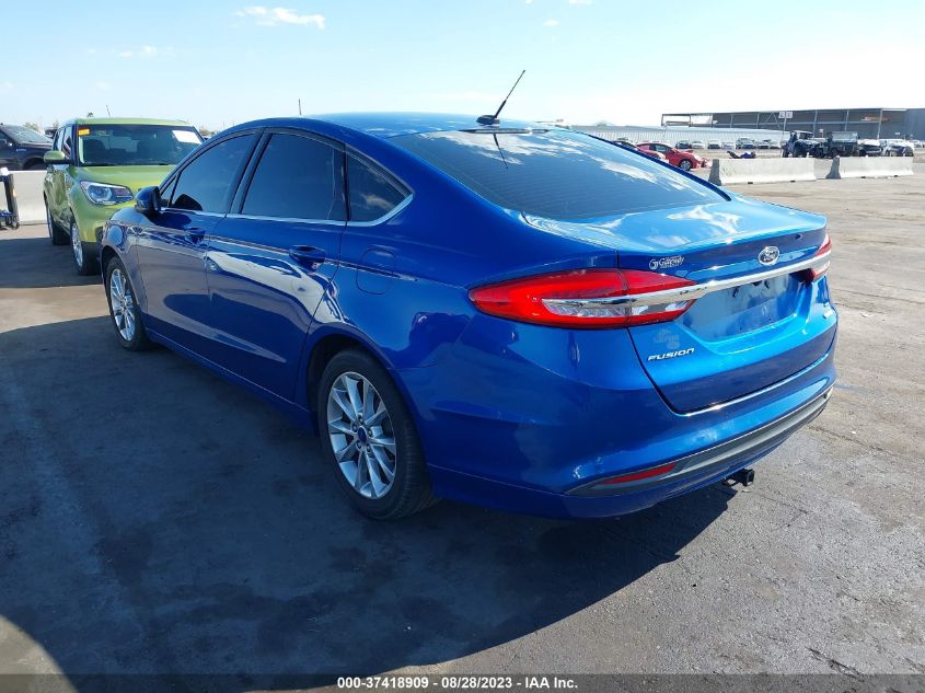 2017 FORD FUSION SE - 3FA6P0HD4HR252977