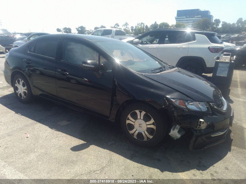 2013 HONDA CIVIC HYBRID - 19XFB4F2XDE201020