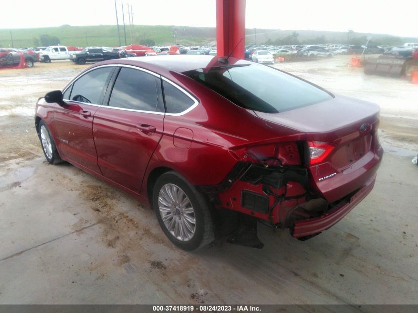 2015 FORD FUSION SE HYBRID - 3FA6P0LU7FR178118