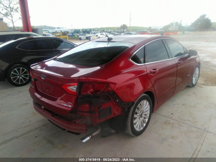 2015 FORD FUSION SE HYBRID - 3FA6P0LU7FR178118