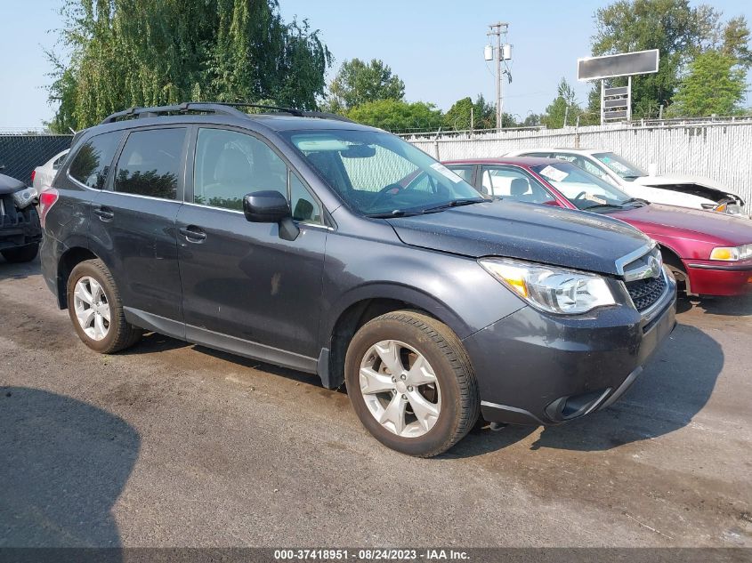 2016 SUBARU FORESTER 2.5I LIMITED - JF2SJAKC4GH545991