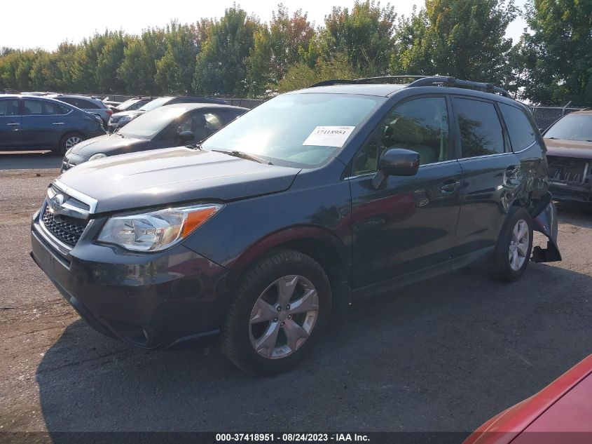 2016 SUBARU FORESTER 2.5I LIMITED - JF2SJAKC4GH545991