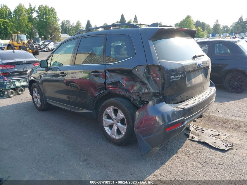2016 SUBARU FORESTER 2.5I LIMITED - JF2SJAKC4GH545991