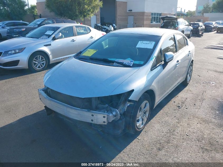 2015 HONDA CIVIC SEDAN LX - 2HGFB2F57FH545766