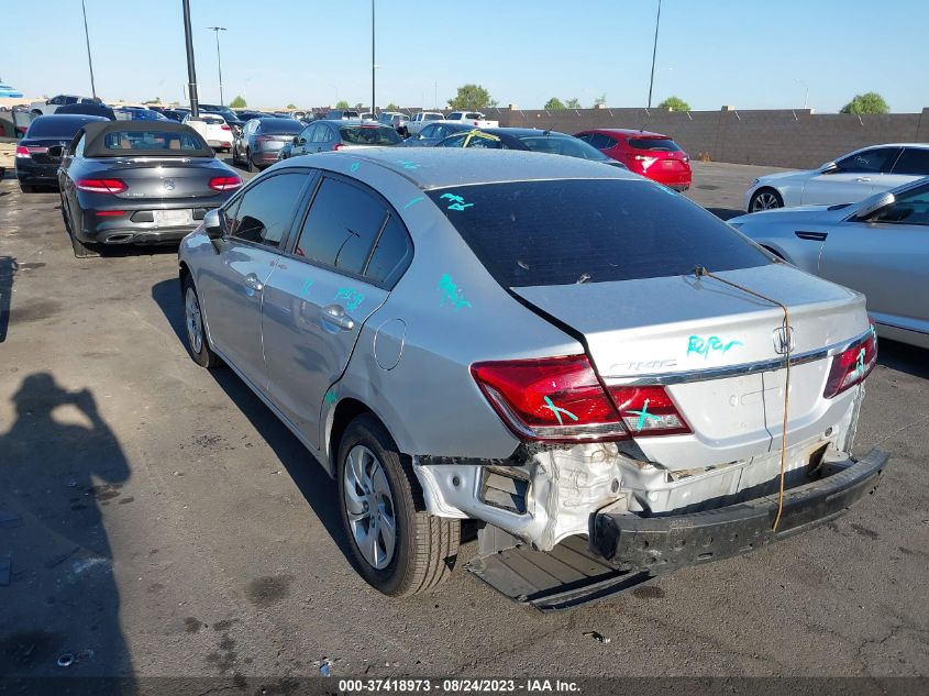 2015 HONDA CIVIC SEDAN LX - 2HGFB2F57FH545766