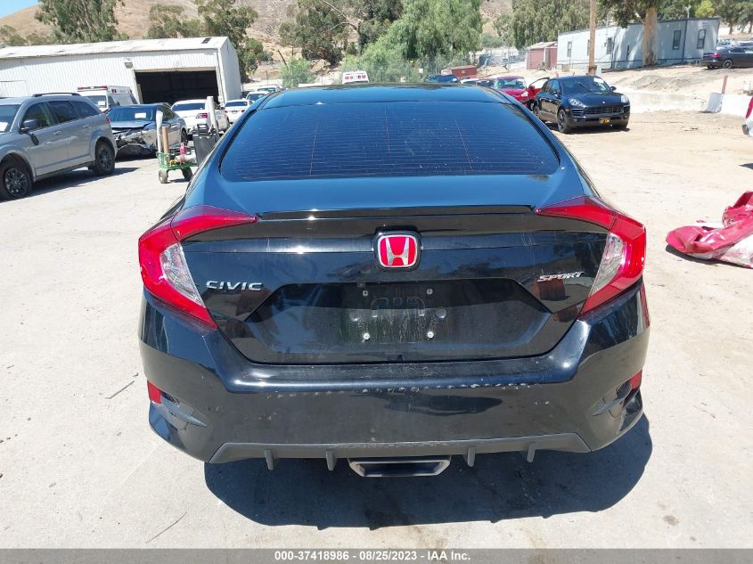 2021 HONDA CIVIC SEDAN SPORT - 2HGFC2F87MH506633
