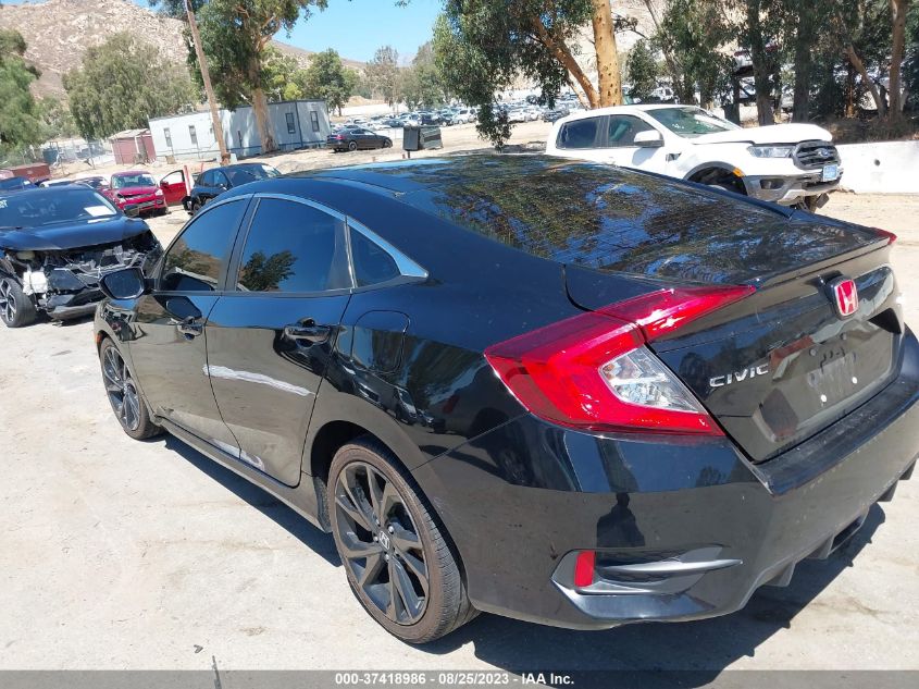 2021 HONDA CIVIC SEDAN SPORT - 2HGFC2F87MH506633