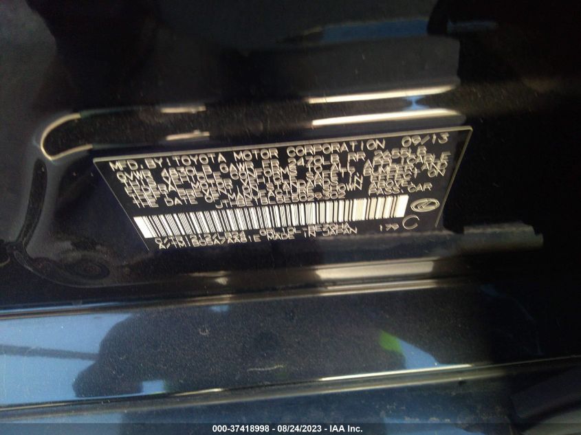 2014 LEXUS GS 350 - JTHBE1BL5E5029302