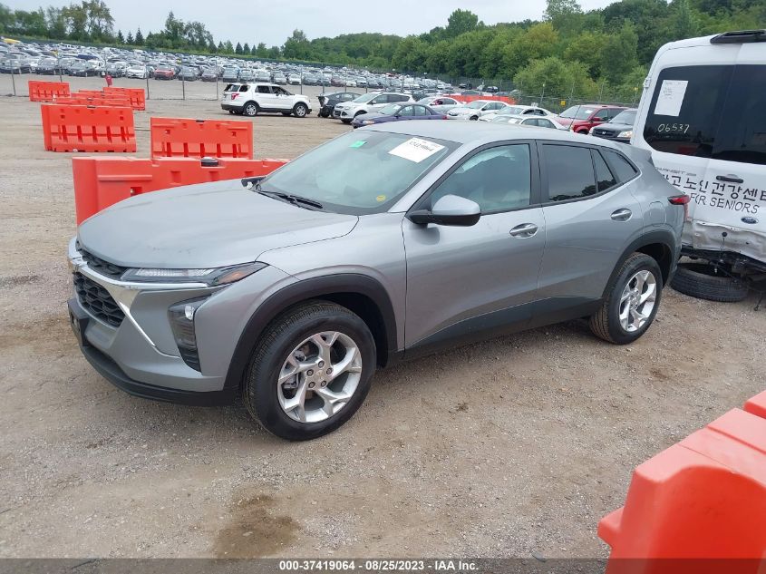 VIN KL77LFE20RC053762 2024 CHEVROLET TRAX LS
