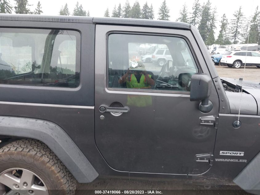 2014 JEEP WRANGLER SPORT - 1C4AJWAG9EL249550