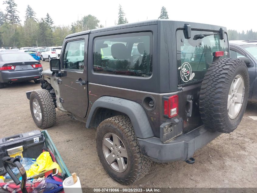 2014 JEEP WRANGLER SPORT - 1C4AJWAG9EL249550