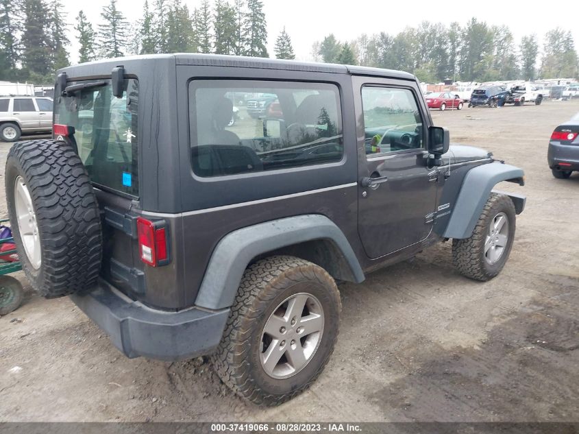 2014 JEEP WRANGLER SPORT - 1C4AJWAG9EL249550