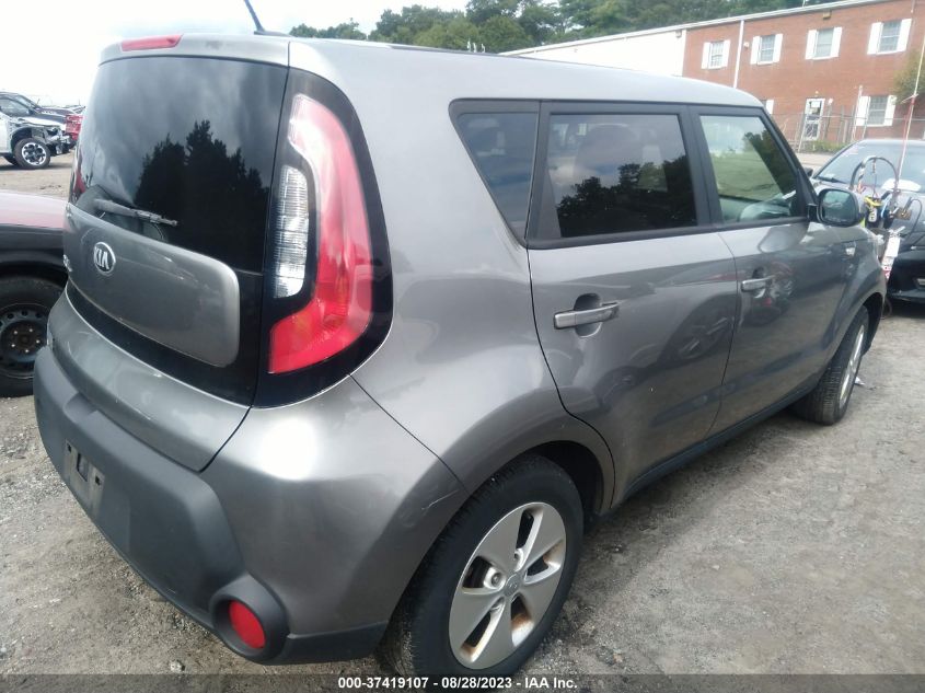 2014 KIA SOUL BASE - KNDJN2A20E7107436