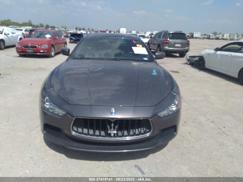 2014 MASERATI GHIBLI ZAM57XSA1E1098310