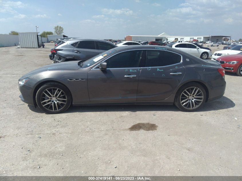 2014 MASERATI GHIBLI ZAM57XSA1E1098310