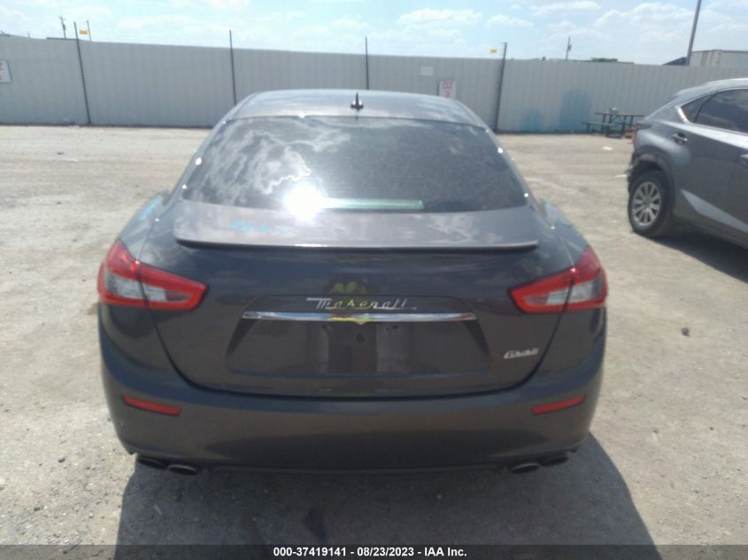 2014 MASERATI GHIBLI ZAM57XSA1E1098310