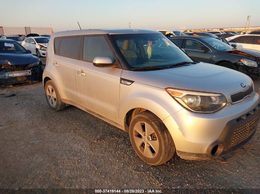 2015 KIA SOUL BASE - KNDJN2A26F7773251