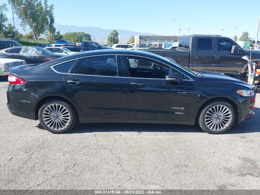 2014 FORD FUSION TITANIUM HYBRID - 3FA6P0RU1ER203004