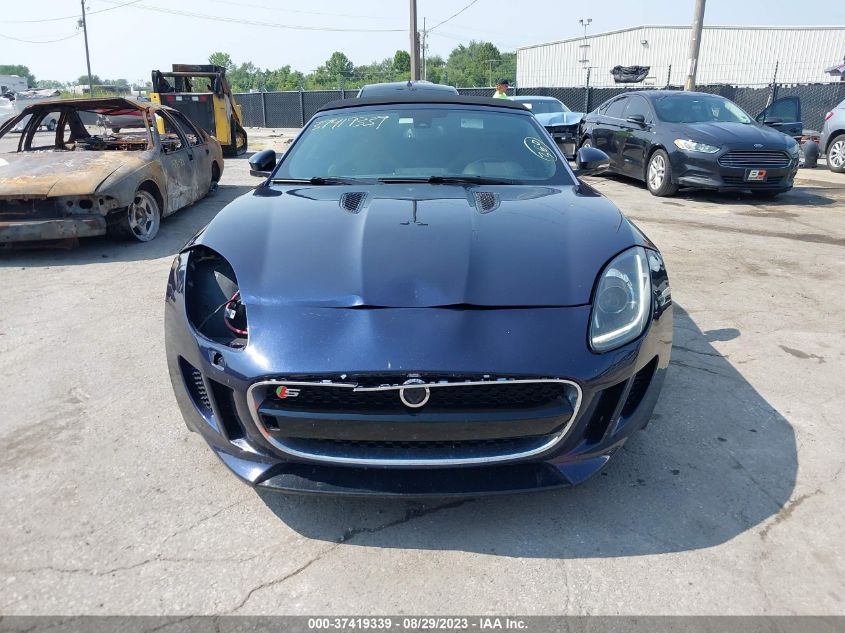 2014 JAGUAR F-TYPE V6 S SAJWA6FC3E8K07973