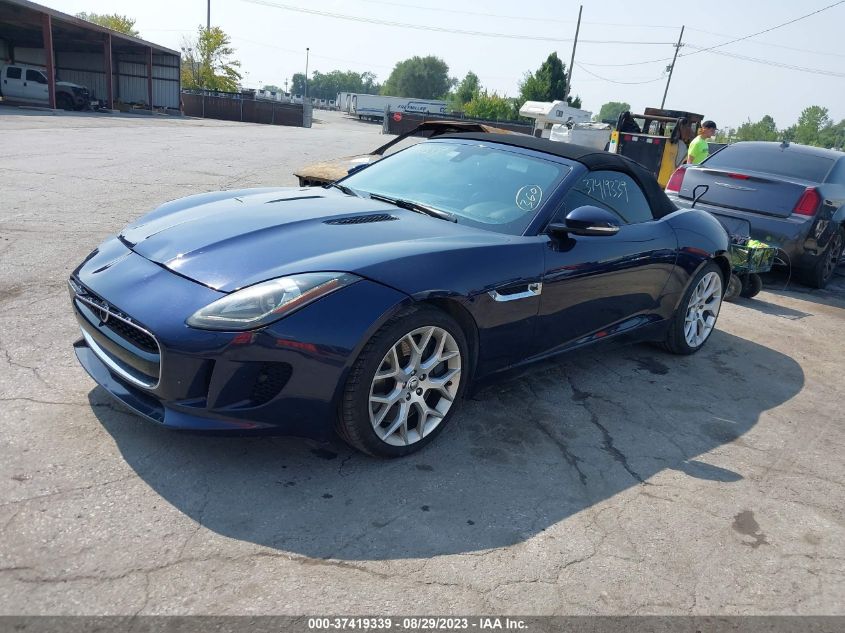 2014 JAGUAR F-TYPE V6 S SAJWA6FC3E8K07973