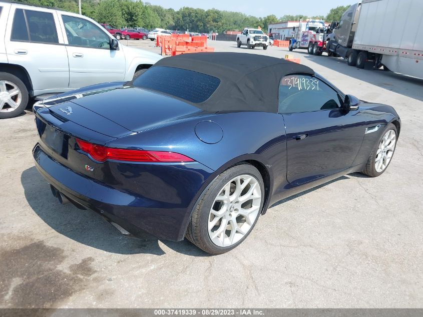 2014 JAGUAR F-TYPE V6 S SAJWA6FC3E8K07973