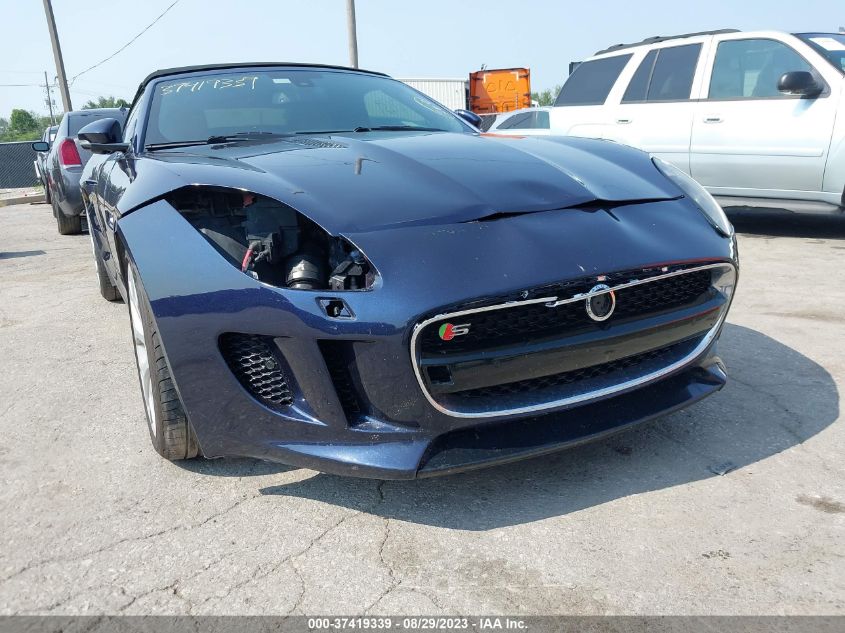2014 JAGUAR F-TYPE V6 S SAJWA6FC3E8K07973