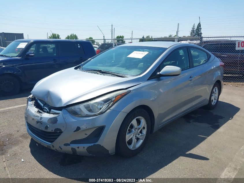 2015 HYUNDAI ELANTRA SE - 5NPDH4AE8FH557004