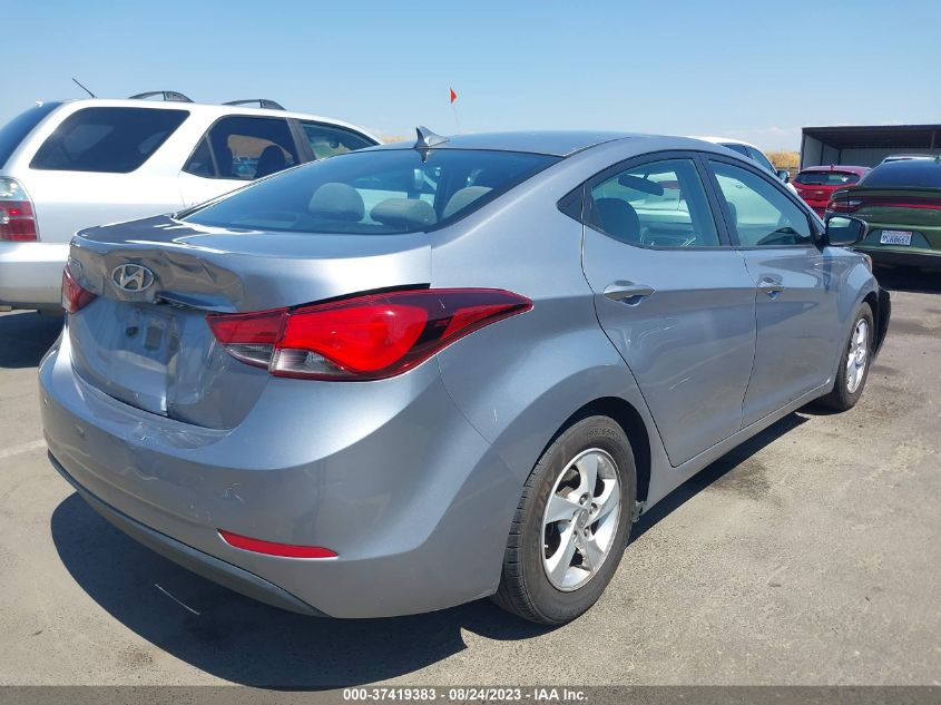 2015 HYUNDAI ELANTRA SE - 5NPDH4AE8FH557004