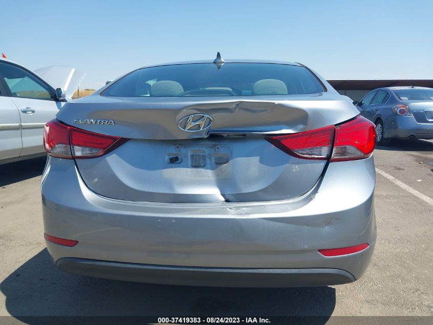 2015 HYUNDAI ELANTRA SE - 5NPDH4AE8FH557004