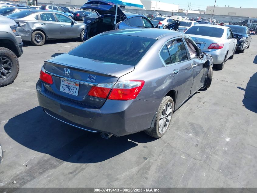 2014 HONDA ACCORD SEDAN SPORT - 1HGCR2E50EA261098