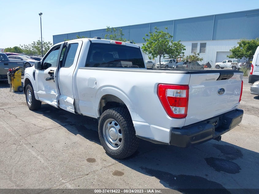 VIN 1FTEX1CP1MKD46827 2021 FORD F-150 XL/XLT/LARIAT