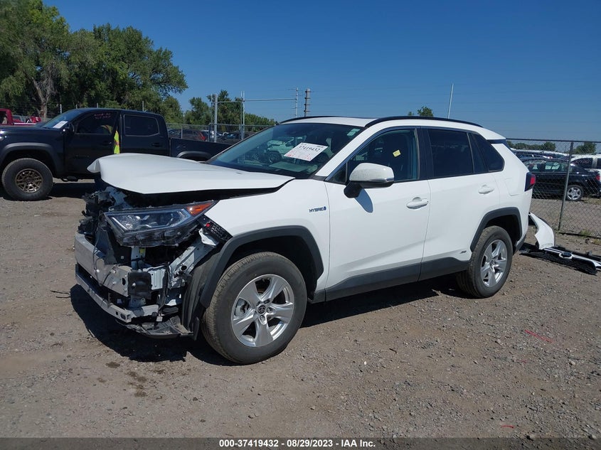 VIN 4T3RWRFV8MU034041 2021 TOYOTA RAV4 XLE