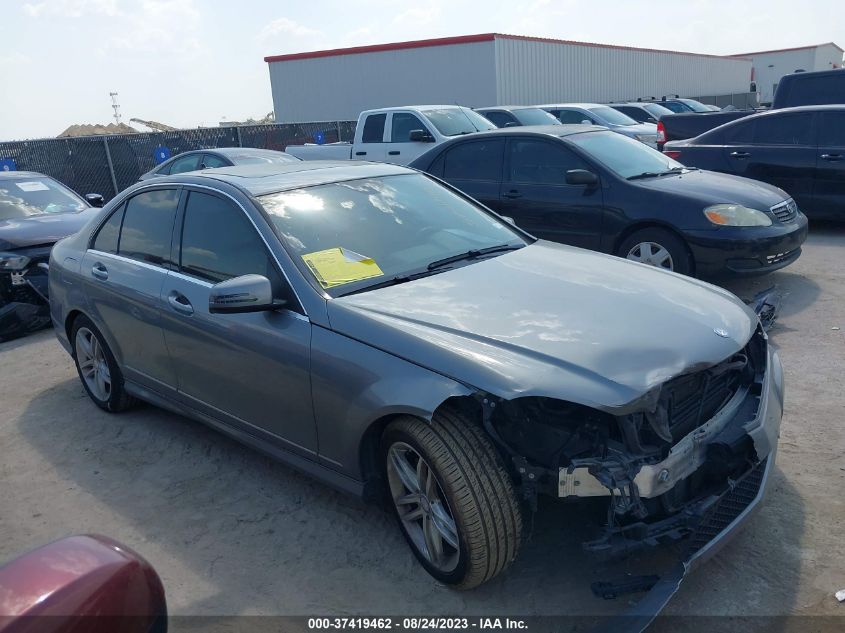 2014 MERCEDES-BENZ C 250 SPORT/LUXURY - WDDGF4HB9ER314328