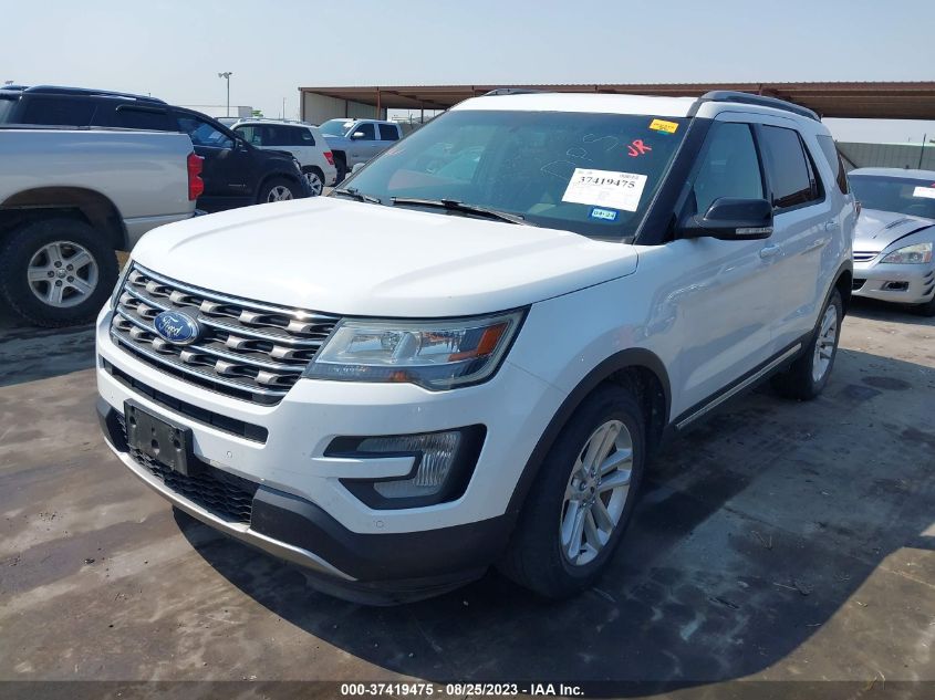 2016 FORD EXPLORER XLT - 1FM5K7D89GGD01808