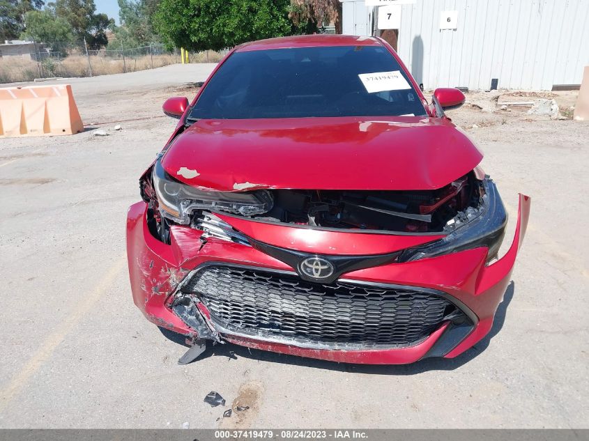 2020 TOYOTA COROLLA HATCHBACK SE JTND4RBE4L3085698