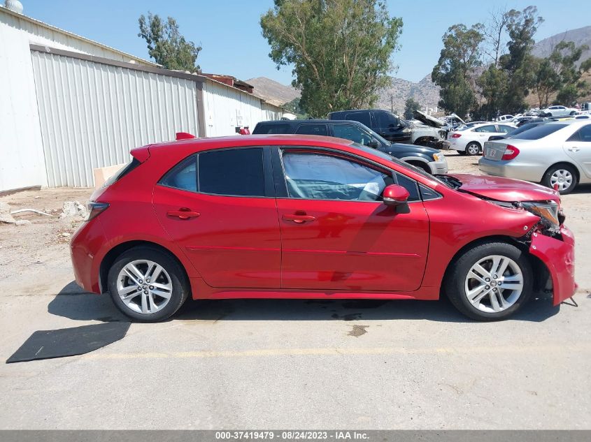2020 TOYOTA COROLLA HATCHBACK SE JTND4RBE4L3085698