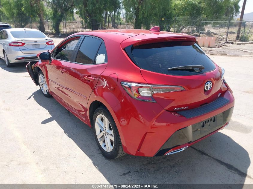 2020 TOYOTA COROLLA HATCHBACK SE JTND4RBE4L3085698