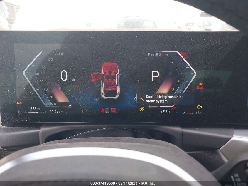 2023 BMW 330I 3MW69FF04P8D45393